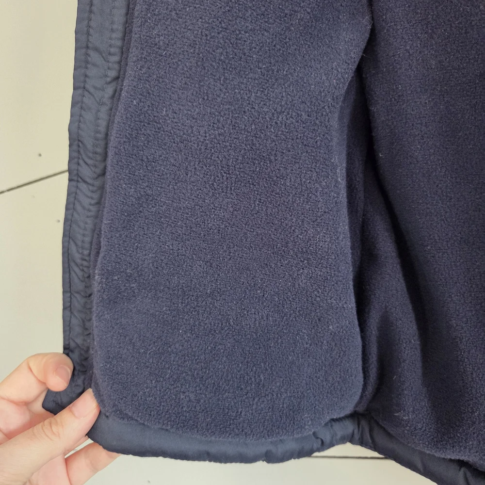 Old Navy Dark Blue Puffer Inside Fleece Vest Size 4T